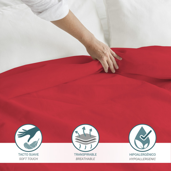 JUEGOS DE SABANAS ROJO 80 CM image 1