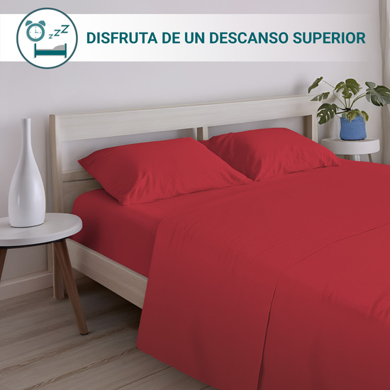 JUEGOS DE SABANAS ROJO 80 CM image 2