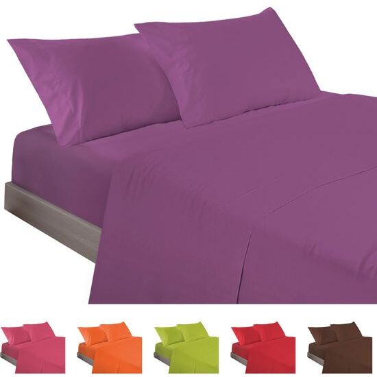 JUEGOS DE SABANAS LILA 135 CM image 0