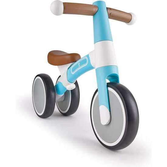 MI PRIMERA BICICLETA SIN PEDALES VESPA AZUL image 5