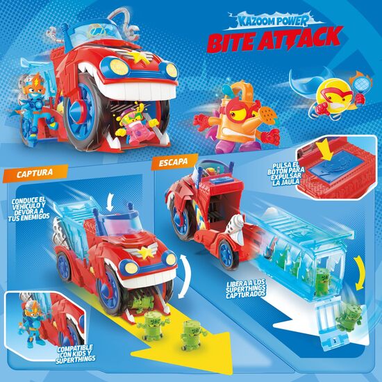 VEHICULO BITE ATTACK SUPERTHINGS image 4