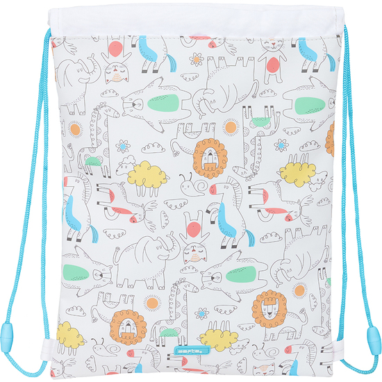SACO PLANO JUNIOR SAFTA PREESCOLAR "ZOO" image 0