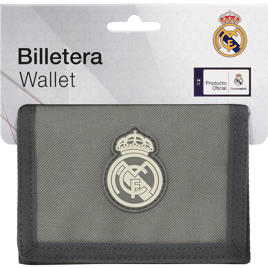 BILLETERA CON CABECERA REAL MADRID 3ª EQUIPACION 24/25 image 0