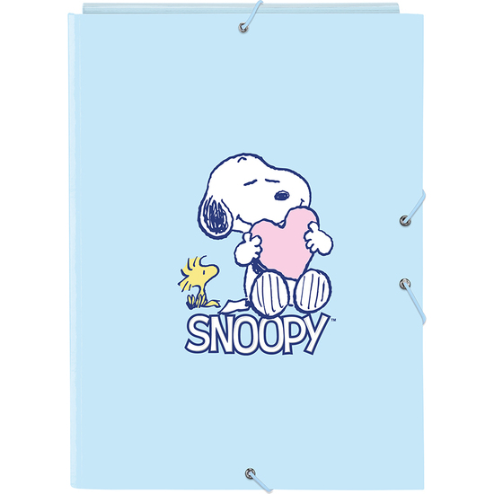 CARPETA FOLIO 3 SOLAPAS SNOOPY "LOVE" image 0