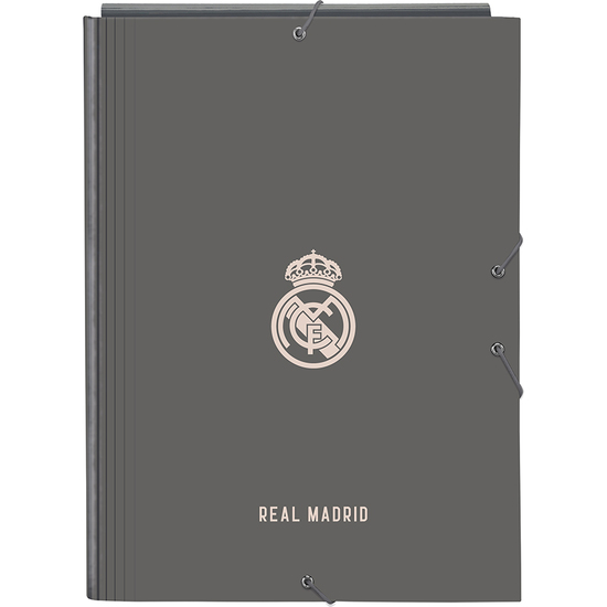 CARPETA FOLIO 3 SOLAPAS REAL MADRID 3ª EQUIPACION 24/25 image 0