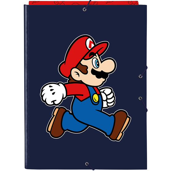 CARPETA FOLIO 3 SOLAPAS SUPER MARIO "TRICK" image 0