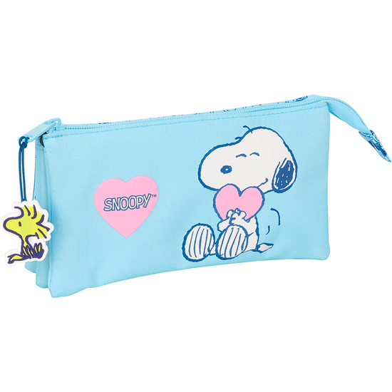 PORTATODO TRIPLE SNOOPY "LOVE" image 0