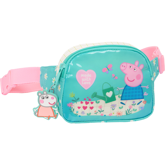 RIÑONERA INFANTIL NIÑA PEPPA PIG "PRETTY FLOWERS" image 0