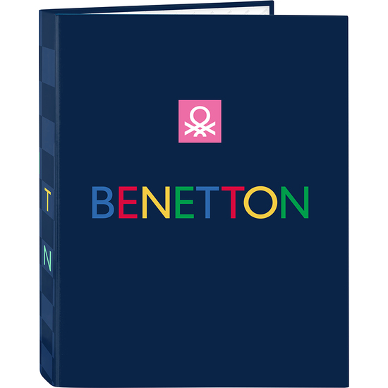 CARPETA FOLIO 4 ANI.MIXTAS BENETTON "DAMERO" image 0