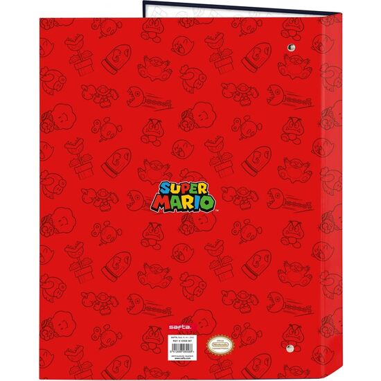 CARPETA FOLIO 4 ANI.MIXTAS SUPER MARIO "TRICK" image 1