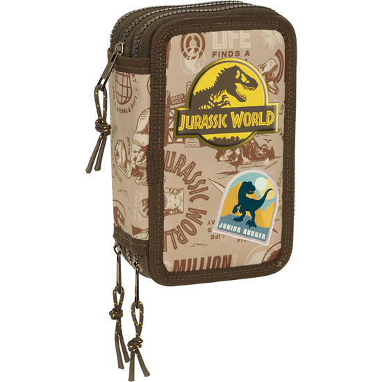 PLUMIER TRIPLE 37 PCS JURASSIC WORLD image 0