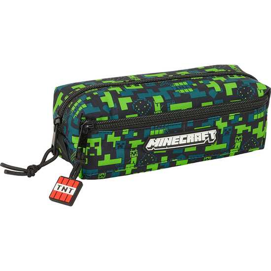 PORTATODO TRIPLE PEQ. C/GOMA ELAST. 20CM MINECRAFT "TNT" image 0