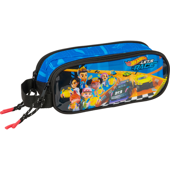 PORTATODO DOBLE HOT WHEELS "LETS RACE" image 0