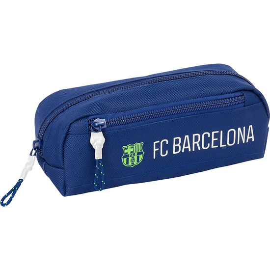 PORTATODO TRIPLE PEQ. C/GOMA ELAST. 20CM F.C. BARCELONA NAVY BLUE image 0