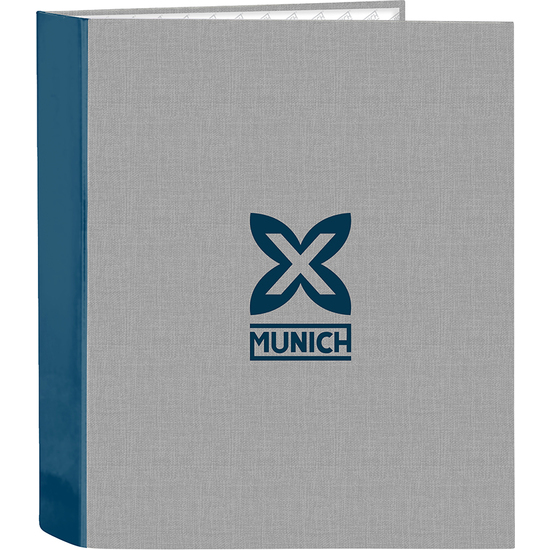 CARPETA F. 4 ANILLAS 35MM LOMO ANCHO MUNICH "STREET" image 0