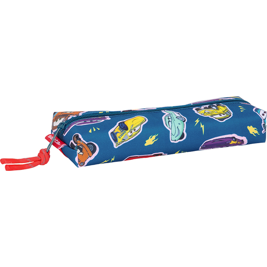 PORTATODO RECTANGULAR C/GOMA ELAST. 22CM CARS "RACING" image 0