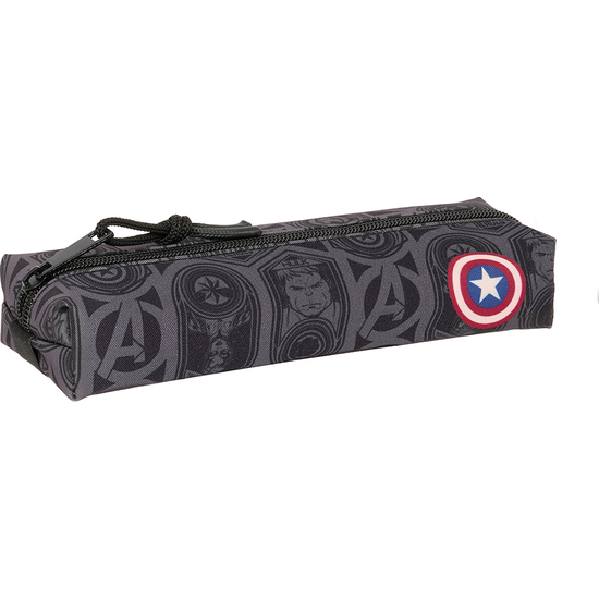 PORTATODO RECTANGULAR C/GOMA ELAST. 22CM AVENGERS "VENDETTA" image 0
