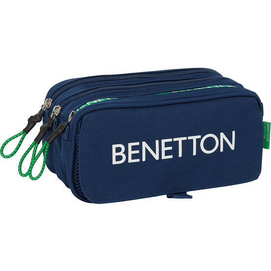 PORTATODO TRIPLE BIG BENETTON "GREEN" image 0