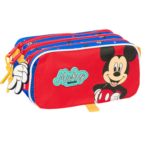 PORTATODO TRIPLE BIG MICKEY MOUSE "GOOD DAY" image 0