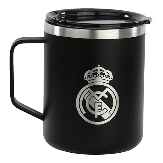 TAZA TERMO 350ML REAL MADRID 2ª EQUIPACION 24/25 image 0