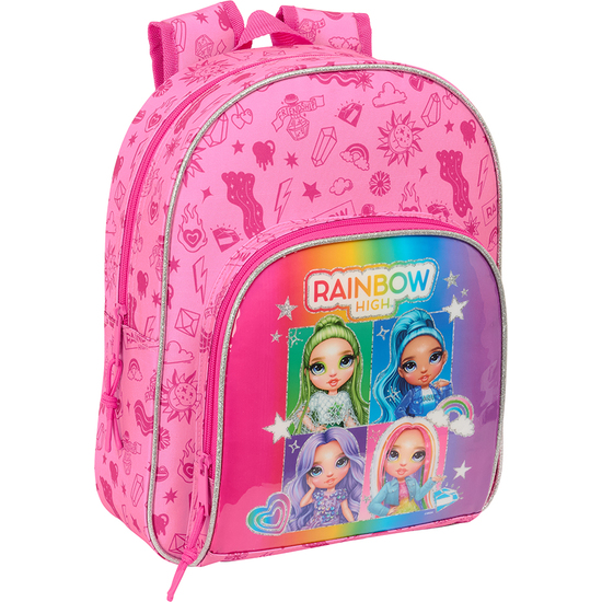 MOCHILA INFANTIL ADAPT.CARRO RAINBOW HIGH "SHINE" image 0