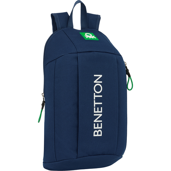MINI MOCHILA CREMALLERA VERTICAL BENETTON "GREEN" image 0