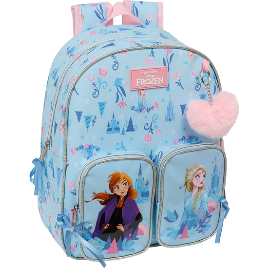 MOCHILA INFANTIL BOLSILLOS ADAPT.CARRO FROZEN "ICE MAGIC" image 0