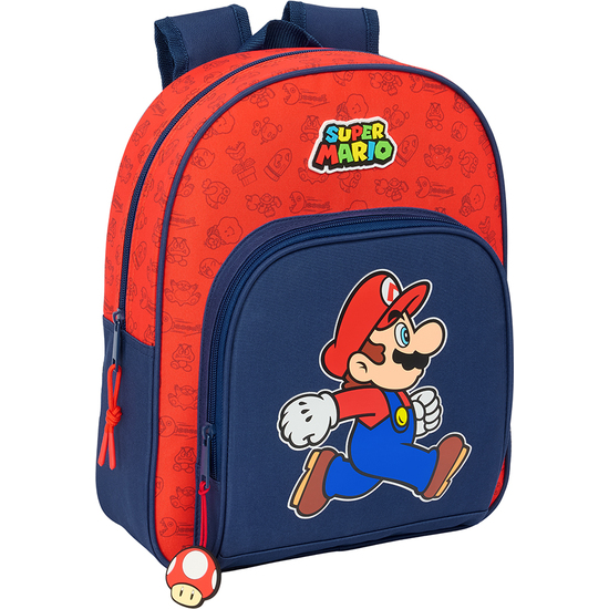MOCHILA INFANTIL ADAPT.CARRO SUPER MARIO "TRICK" image 0