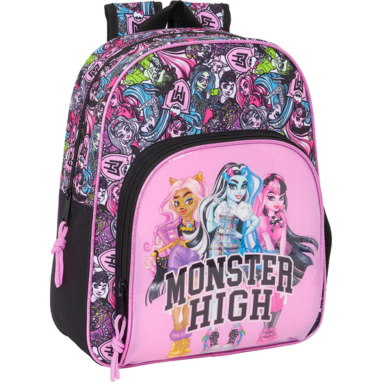 MOCHILA INFANTIL ADAPT.CARRO MONSTER HIGH "DRAMA" image 0