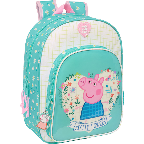MOCHILA INFANTIL ADAPT.CARRO PEPPA PIG "PRETTY FLOWERS" image 0