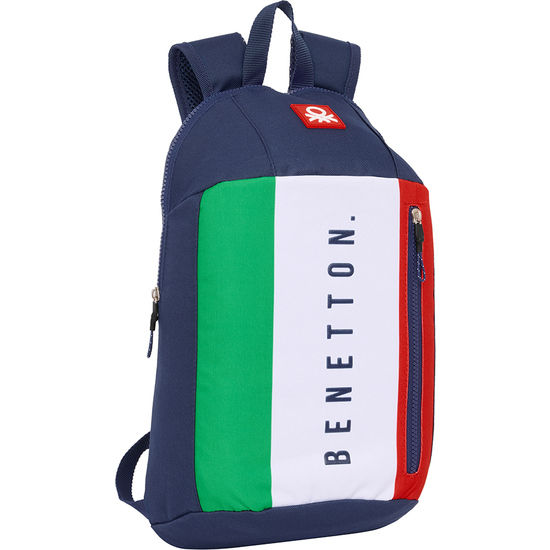 MINI MOCHILA CREMALLERA VERTICAL BENETTON "FLAG" image 0