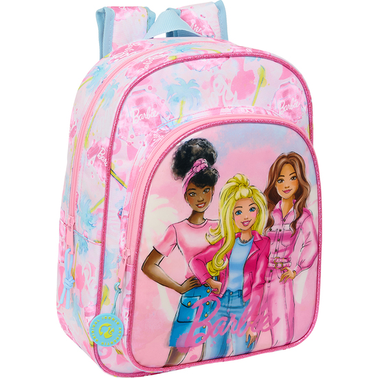 MOCHILA INFANTIL ADAPT.CARRO BARBIE "PAINTERLY" image 0