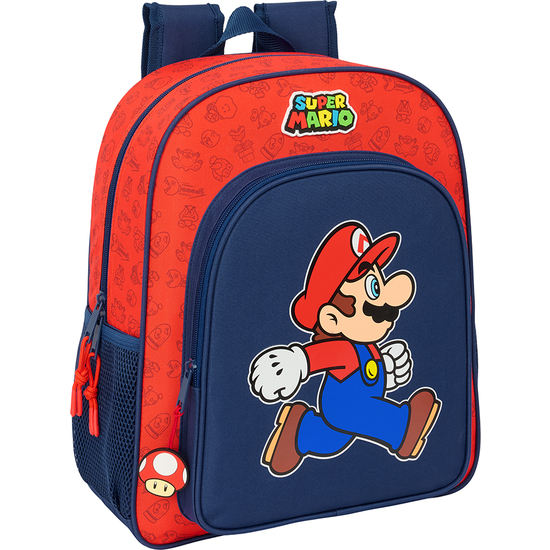 MOCHILA JUNIOR ADAPT.CARRO SUPER MARIO "TRICK" image 0