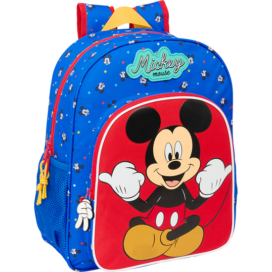 MOCHILA JUNIOR ADAPT.CARRO MICKEY MOUSE "GOOD DAY" image 0