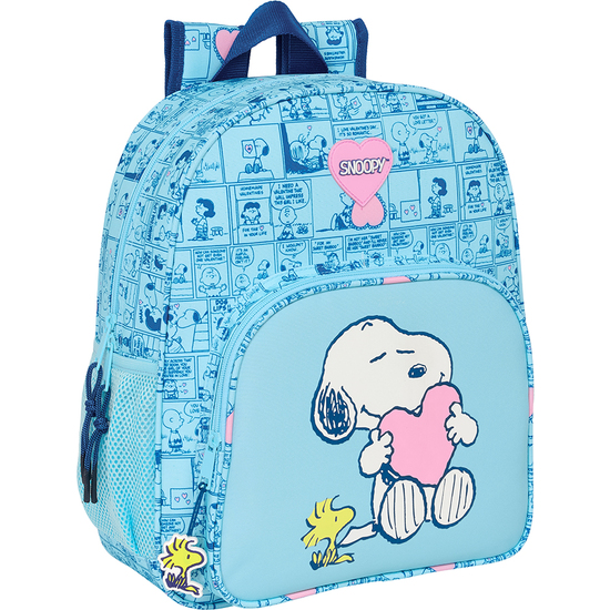 MOCHILA JUNIOR ADAPT.CARRO SNOOPY "LOVE" image 0