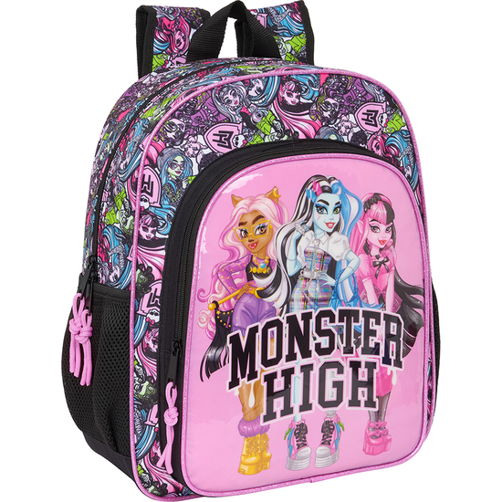 MOCHILA JUNIOR ADAPT.CARRO MONSTER HIGH "DRAMA" image 0