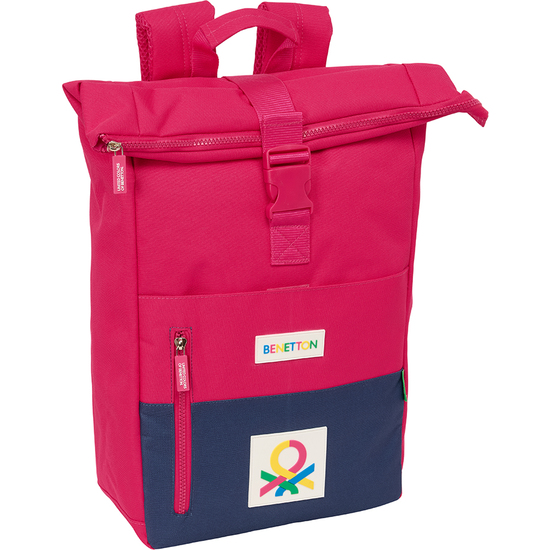 MOCHILA SOLAPA PARA PORTATIL 15,6 BENETTON "CHERRY" image 0