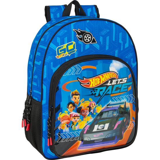 MOCHILA ADAPT.CARRO HOT WHEELS "LETS RACE" image 0