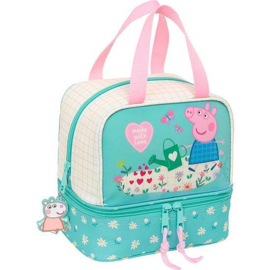 PORTAMERIENDAS TERMO PEPPA PIG "PRETTY FLOWERS" image 0
