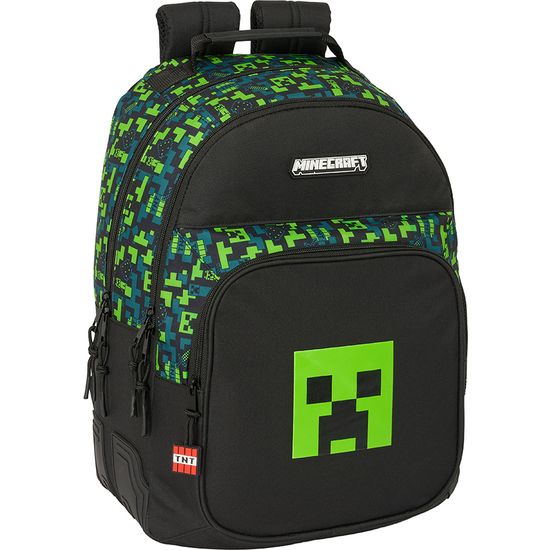 MOCHILA DOBLE ADAPT.CARRO MINECRAFT "TNT" image 0