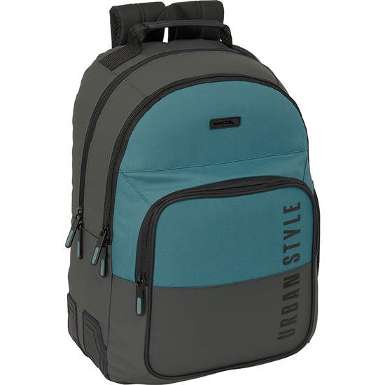 MOCHILA DOBLE ADAPT.CARRO SAFTA "URBAN STYLE" image 0