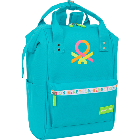 MOCHILA CON ASAS PARA PORTATIL 13" BENETTON "SUMMER" image 0