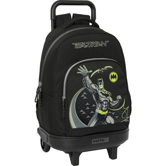 MOCHILA GDE. C/RUEDAS COMPACT EXTRAIBLE BATMAN "GAME OVER" image 0