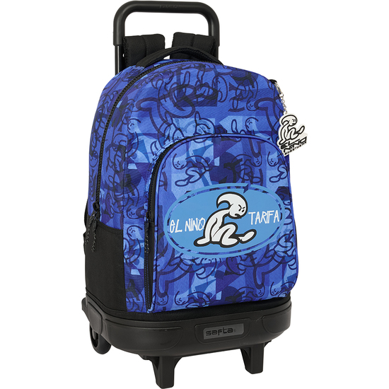 MOCHILA GDE. C/RUEDAS COMPACT EXTRAIBLE EL NIÑO "ROLLER" image 0