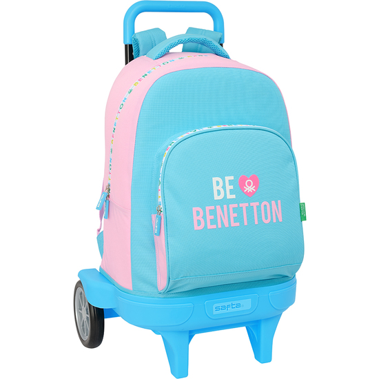 MOCHILA GDE. C/RUEDAS COMPACT EVOL. EXT. BENETTON "UNIQUE" image 0