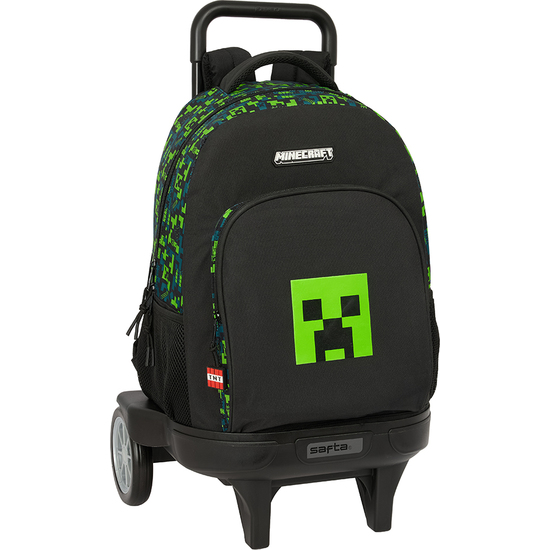 MOCHILA GDE. C/RUEDAS COMPACT EVOL. EXT. MINECRAFT "TNT" image 0