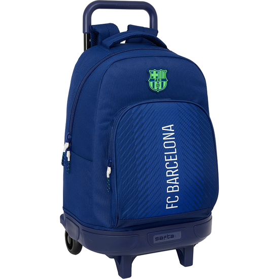 MOCHILA GDE. C/RUEDAS COMPACT EXTRAIBLE F.C. BARCELONA NAVY BLUE image 0