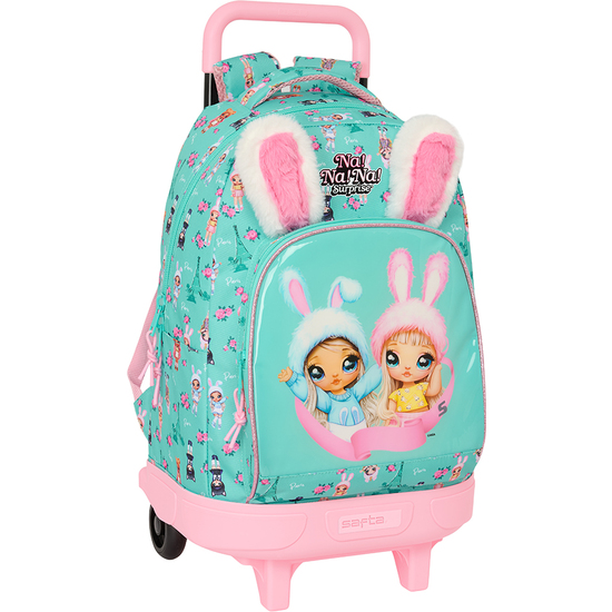 MOCHILA GDE. C/RUEDAS COMPACT EXTRAIBLE NANANA "BUNNY" image 0