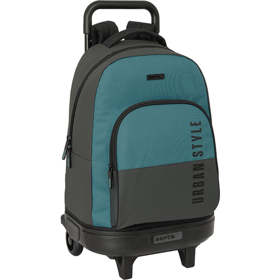 MOCHILA GDE. C/RUEDAS COMPACT EXTRAIBLE SAFTA "URBAN STYLE" image 0
