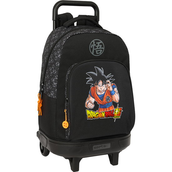 MOCHILA GDE. C/RUEDAS COMPACT EXTRAIBLE DRAGON BALL "COMBAT" image 0